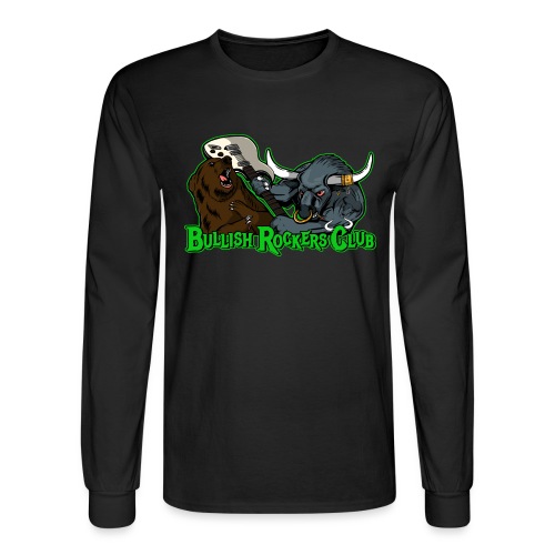 Bullish Rockers Club Bullish Guitarist - Men's Long Sleeve T-Shirt