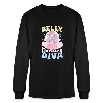 Belly Dancing Belly Dancing Diva - Men's Long Sleeve T-Shirt - black - Front