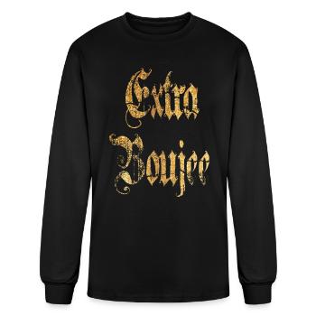 Extra Boujee Bougie - Men's Long Sleeve T-Shirt - black - Front