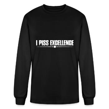 I Piss Excellence 7 - Men's Long Sleeve T-Shirt - black - Front