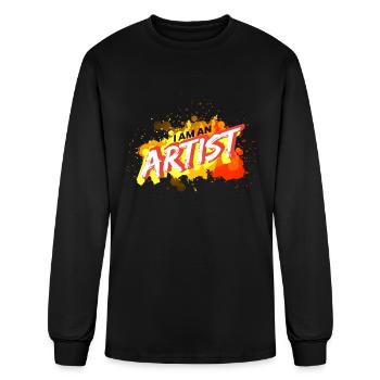 I Am An Artist Art Artist Art - Men's Long Sleeve T-Shirt - black - Front