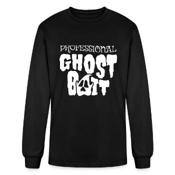 Appât fantôme professionnel Halloween - T-shirt à manches longues Homme - noir - Devant