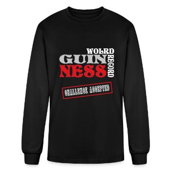 World Records - Men's Long Sleeve T-Shirt - black - Front