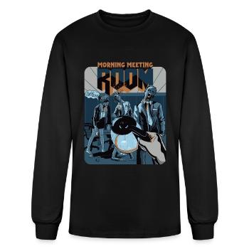 Coffee Nation - Men's Long Sleeve T-Shirt - black - Front