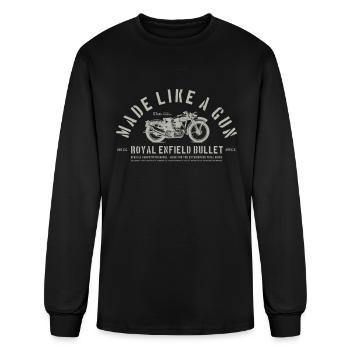 Royal Enfield Bullet - Men's Long Sleeve T-Shirt - black - Front