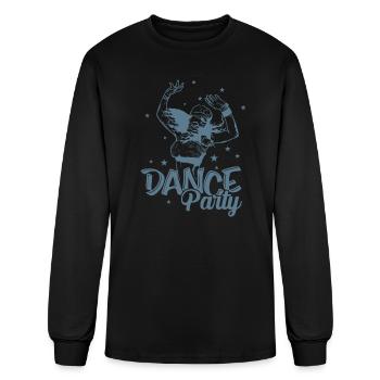 Dance Party Celebrate Dance Music Friends - Men's Long Sleeve T-Shirt - black - Front