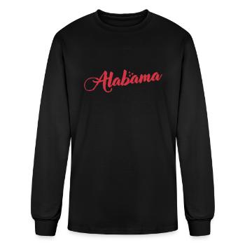 Alabama États-Unis Amérique État - T-shirt à manches longues Homme - noir - Devant