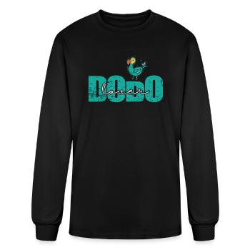 Dodo Lover Bird from Mauritius - Men's Long Sleeve T-Shirt - black - Front