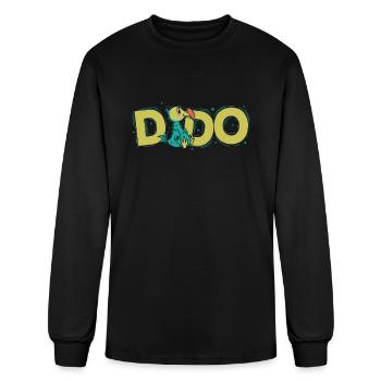Dodo Bird from Mauritius - Men's Long Sleeve T-Shirt - black - Front