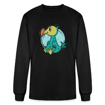 Dodo Bird from Mauritius Island - Men's Long Sleeve T-Shirt - black - Front
