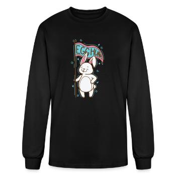 Egg Hunt Easter Easter Eggs - Men's Long Sleeve T-Shirt - black - Front