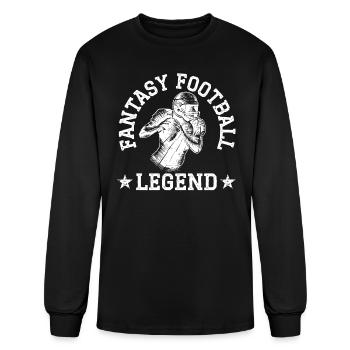 Fantasy Football Legend Auto Draft Sport Lover - Men's Long Sleeve T-Shirt - black - Front