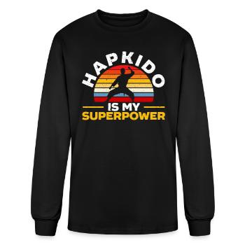 Hapkido Martial Arts Self Defense Martial Artist - Men's Long Sleeve T-Shirt - black - Front