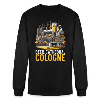 Cologne Germany Travel Vacation I Love Cologne - Men's Long Sleeve T-Shirt - black - Front