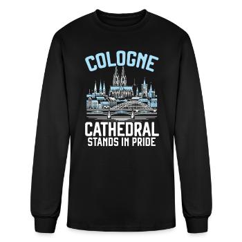 Cologne Germany Travel Vacation I Love Cologne - Men's Long Sleeve T-Shirt - black - Front
