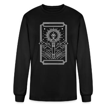 K-Pop Korean Pop Music South Korea Kpop Lightstick - Men's Long Sleeve T-Shirt - black - Front
