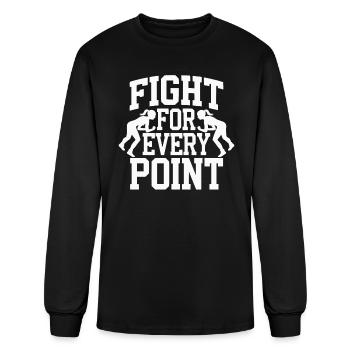 Girls Wrestling Wrestle Grappling Wrestler Girl - Men's Long Sleeve T-Shirt - black - Front