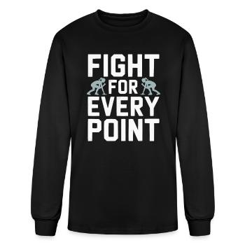 Girls Wrestling Wrestle Grappling Wrestler Girl - Men's Long Sleeve T-Shirt - black - Front