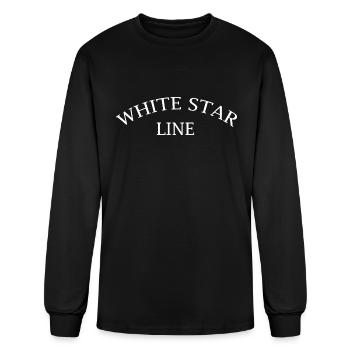 White Star Line/SAILORS REPLICA DESIGN RMS TITANIC - Men's Long Sleeve T-Shirt - black - Front