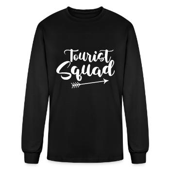Tourist Squad 2 - Men's Long Sleeve T-Shirt - black - Front