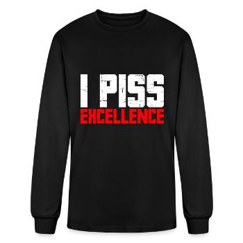I Piss Excellence 5 - Men's Long Sleeve T-Shirt - black - Front
