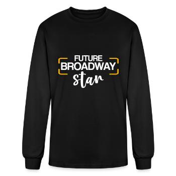 Future Broadway Star 4 - Men's Long Sleeve T-Shirt - black - Front