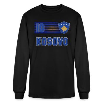 Kosovo - Men's Long Sleeve T-Shirt - black - Front