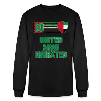 United Arab Emirates - Men's Long Sleeve T-Shirt - black - Front