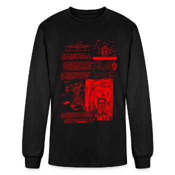 SOVIET INCIDENT - Men's Long Sleeve T-Shirt - black - Front
