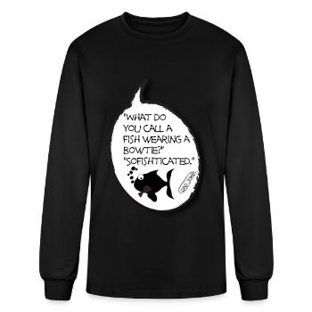 Humor - Men's Long Sleeve T-Shirt - black - Front