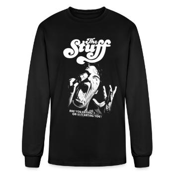 The Stuff (1985) - The stuff horror movie t - sh - Men's Long Sleeve T-Shirt - black - Front