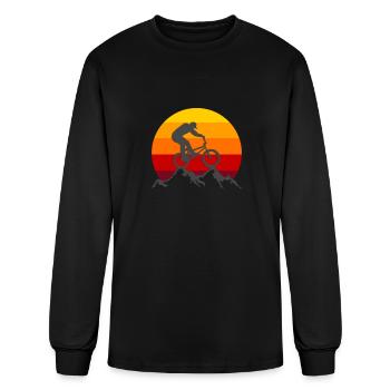 bicycle - Men's Long Sleeve T-Shirt - black - Front