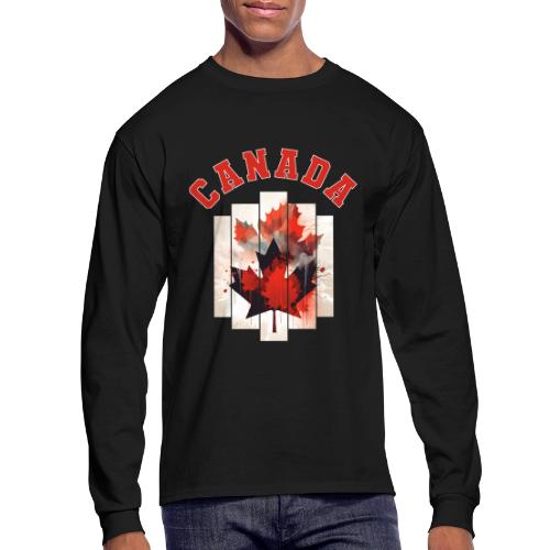 Heart of Canada Art - Men's Long Sleeve T-Shirt