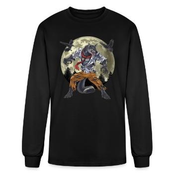 Werewolf - Men's Long Sleeve T-Shirt - black - Front