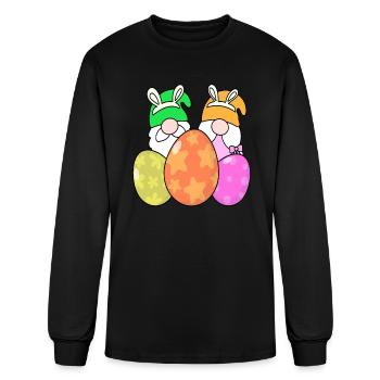 Easter Eggs Easter - Men's Long Sleeve T-Shirt - black - Front