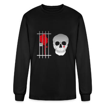Prisoner of Love - Men's Long Sleeve T-Shirt - black - Front