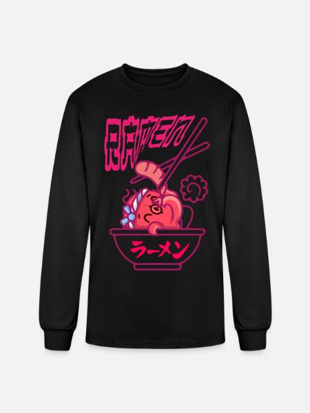 RAMEN - Men's Long Sleeve T-Shirt - black