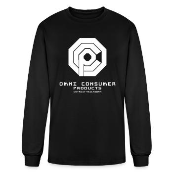 Omni Consumer Products - Men's Long Sleeve T-Shirt - black - Front