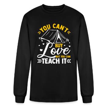 Group Girl Scout Leader Boy Scouts Scouting Team - Men's Long Sleeve T-Shirt - black - Front