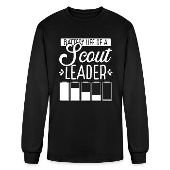 Scouting Girl Scout Leader Club Scouting Tours - Men's Long Sleeve T-Shirt - black - Front
