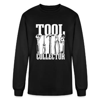 Tool Collector - Men's Long Sleeve T-Shirt - black - Front