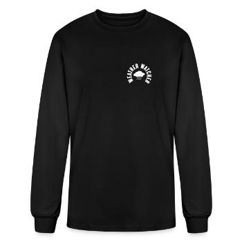 Weather Watcher Pocket Outfit - Men's Long Sleeve T-Shirt - black - Front