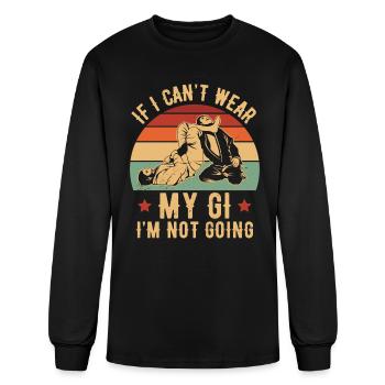 Grappling Brazilian Jiu Jitsu Bjj - Men's Long Sleeve T-Shirt - black - Front