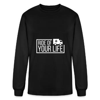 EMT Ambulance - Men's Long Sleeve T-Shirt - black - Front