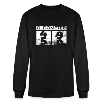 50 ans - T-shirt à manches longues Homme - noir - Devant