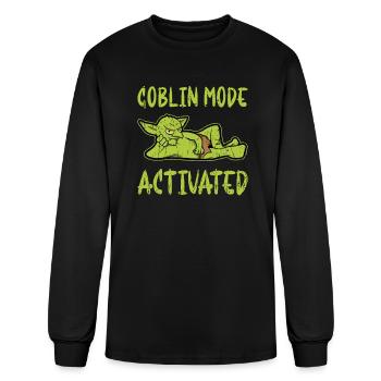 Goblin Mode Activated - goblin - Men's Long Sleeve T-Shirt - black - Front
