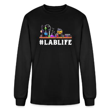 Lablife - laboratory - Men's Long Sleeve T-Shirt - black - Front