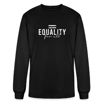 Equality for All - Equality - Men's Long Sleeve T-Shirt - black - Front