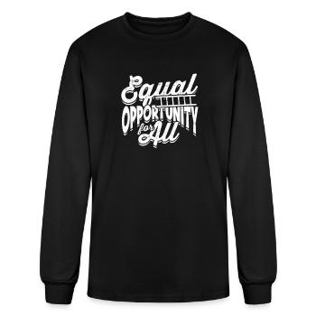 Equal Opportunity for All - Equality - Men's Long Sleeve T-Shirt - black - Front