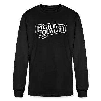 Fight for Equality - Equality - Men's Long Sleeve T-Shirt - black - Front